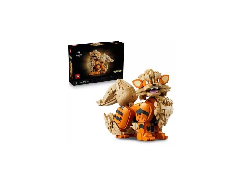 LEGO® Pokémon Arcanine 72160 – részletes, mozgatható figura