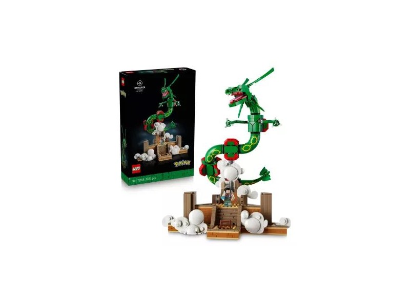 LEGO Pokémon Rayquaza 72168 – 1083 db, 38 cm