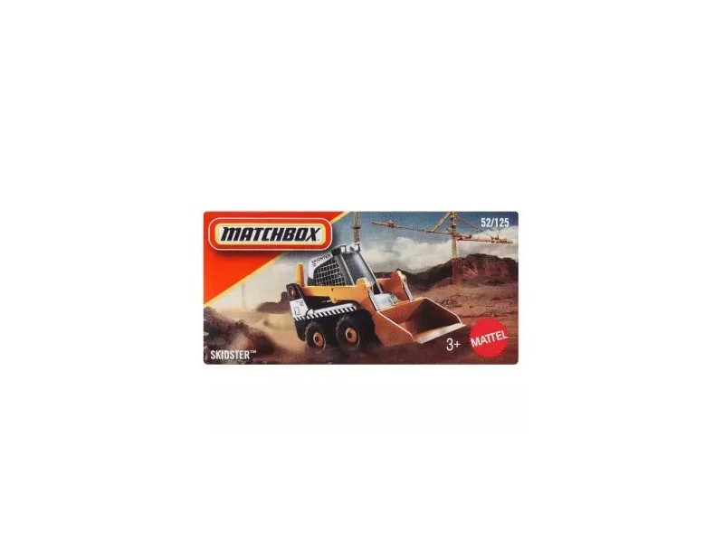 Matchbox Skidster kisautó papírdobozban