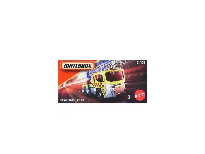 Matchbox Blaze Blaster III tűzoltó kisautó 8x4x4 cm