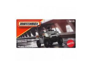 Matchbox Polaris Ranger EV kisautó papírdobozban