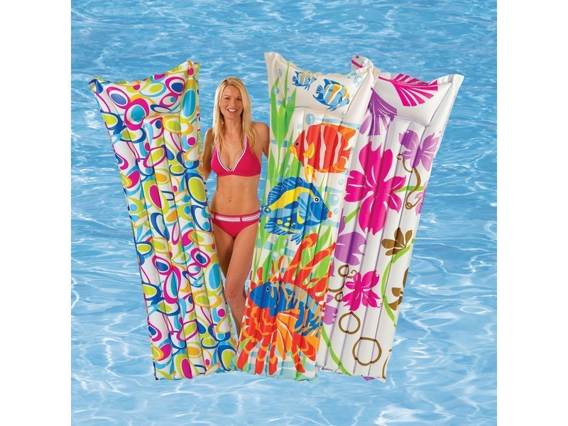 Intex színes felfújható matrac 183x69 cm