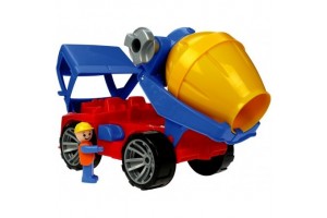 Truxx műanyag betonkeverő autó - 29 cm