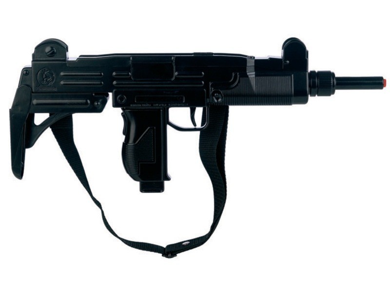 Kommandós gépfegyver 134/6 - fekete játék