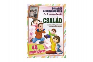 Bölcsitől a nagycsoportig – Családi foglalkoztatófüzet borító