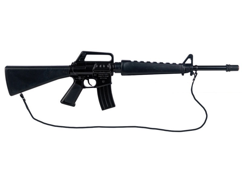 M-16 géppuska játék - élethű patronos fegyver