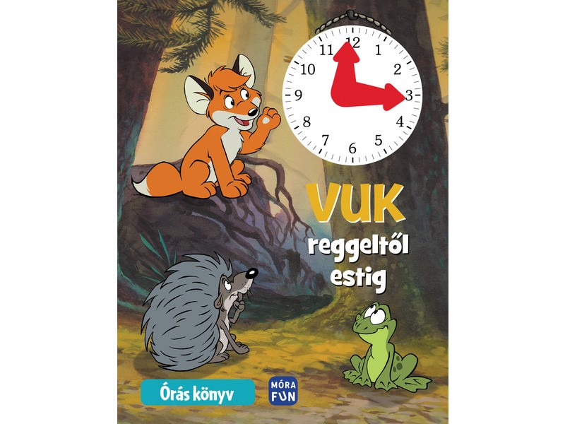 Vuk óráskönyv – Reggeltől estig borító