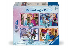 Puzzle 4in1 - Frozen kirakós