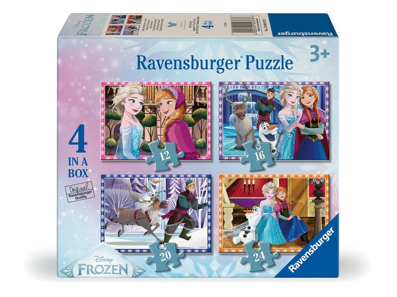 Puzzle 4in1 - Frozen kirakós