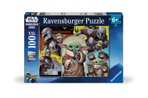 Mandalorian és Grogu - 100 darabos puzzle