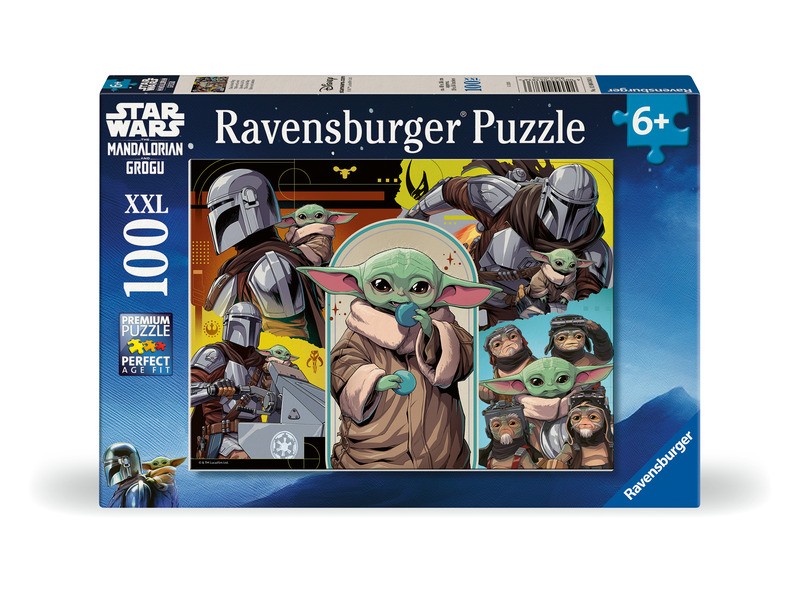 Mandalorian és Grogu - 100 darabos puzzle