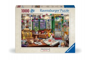 Puzzle 1000 db – Bájos könyvesbolt motívum