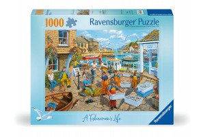 Puzzle 1000 db – Horgászok élete