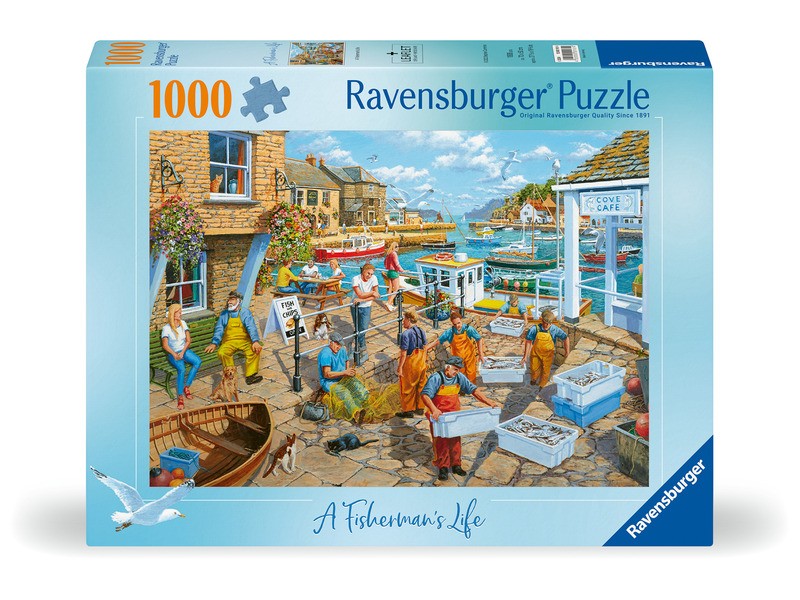Puzzle 1000 db – Horgászok élete