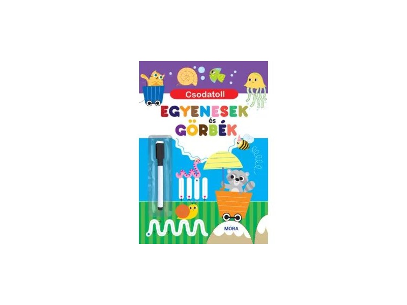 Csodatoll - Egyenesek és görbék, rajzeszköz gyerekeknek
