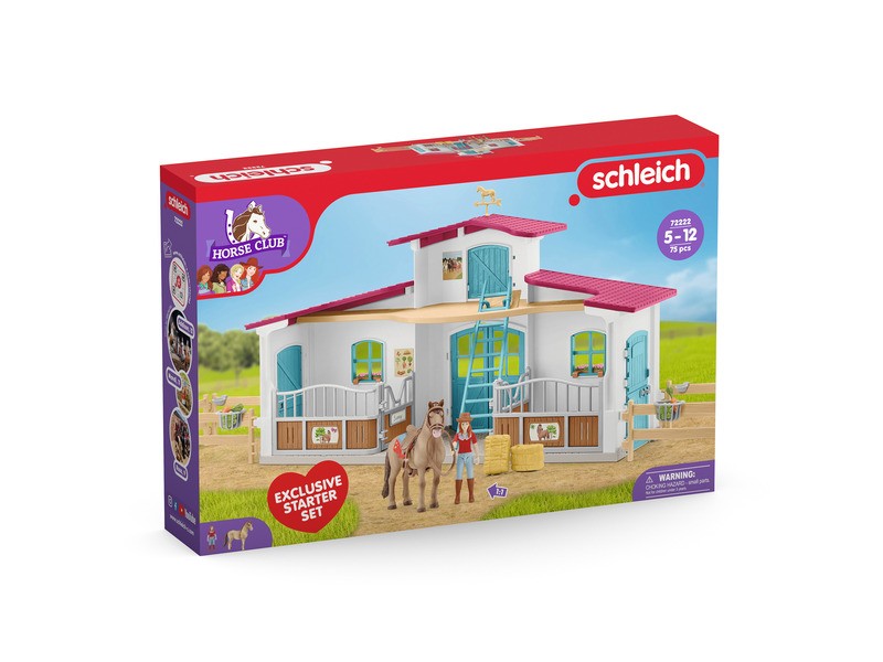 Schleich lovas központ basic SLH72222 - 75 elem