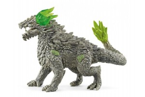 Schleich Kősárkány figura – mozgatható, páncélozott