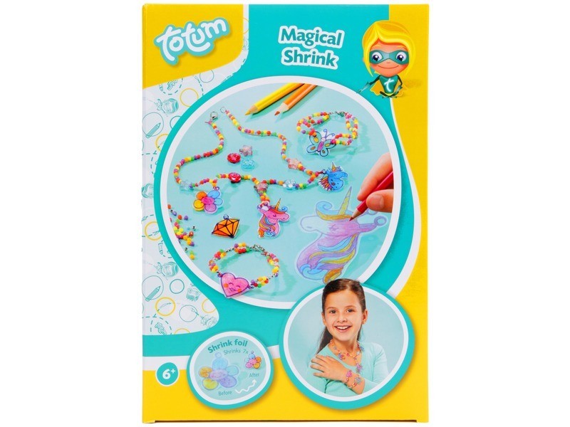 Totum fólia ékszer készlet – zsugorodó fólia medál