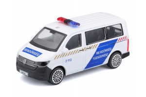 Bburago 1/43 VW T6 rendőrautó