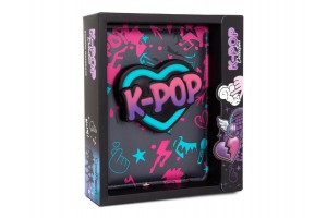 K-Pop squishy füzet - aranyos borítással