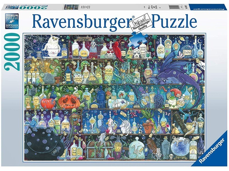 Ravensburger 2000 db – A méregkeverő szekrény puzzle