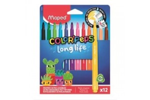 Maped Color Peps Longlife 12 db kimosható filctoll