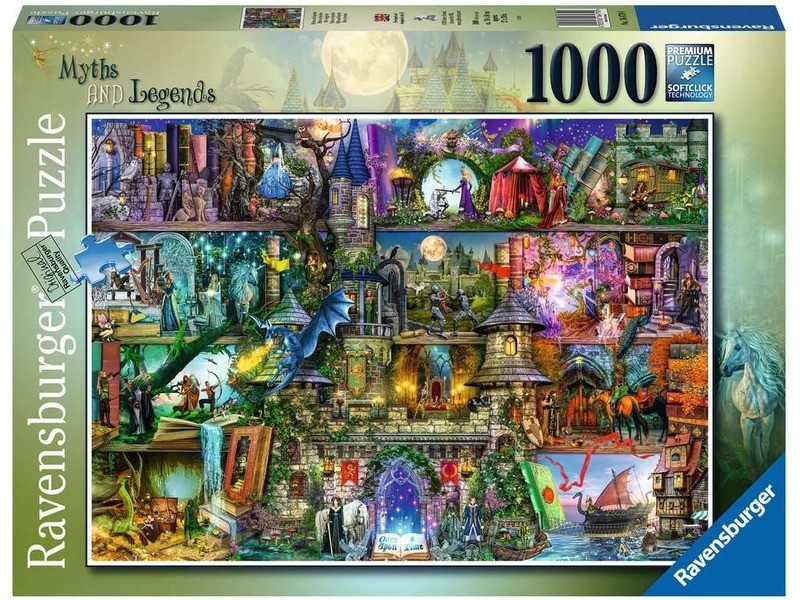 Puzzle 1000 db - Mítoszok és Legendák (Ravensburger)