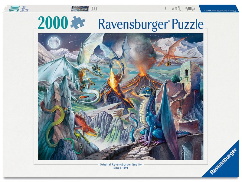 Sárkány őrség - Puzzle 2000 db