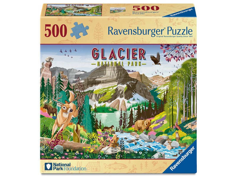 Puzzle 500 db – Glacier Nemzeti Park
