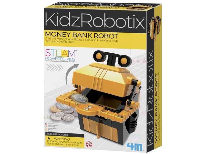 4M Robot persely 03422 - építhető elektronikus bank