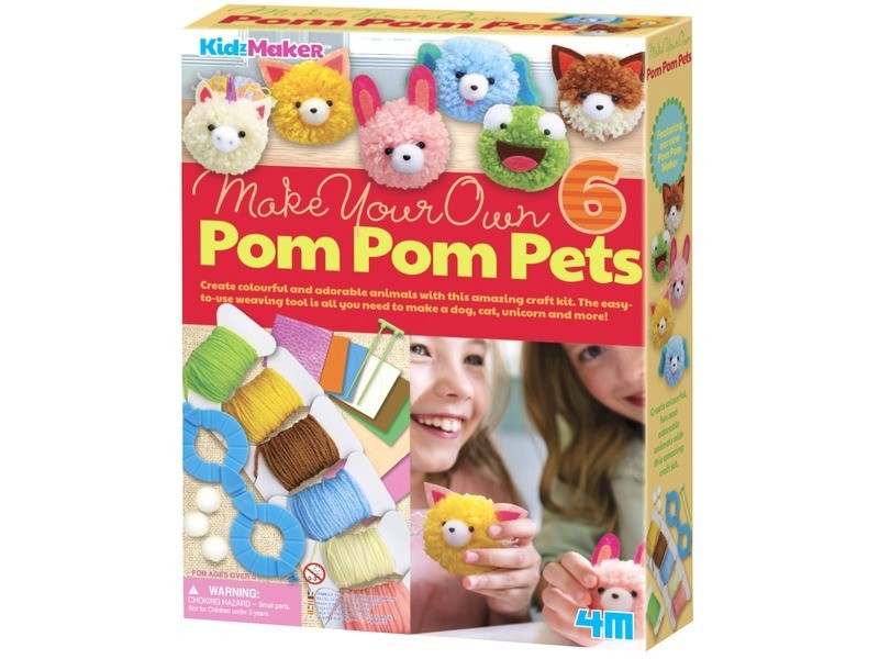 4M Pom pom állatkák készlet