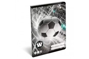 Top League A/5 sima füzet – focis matt borító