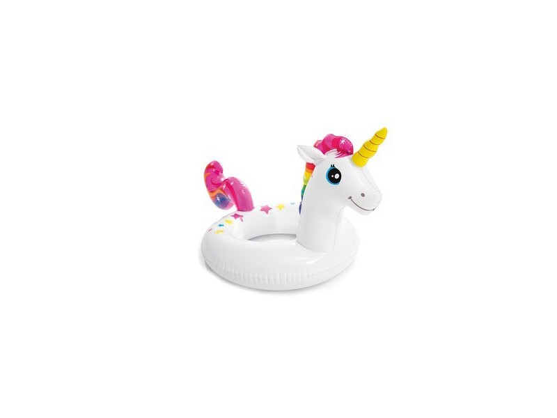 INTEX állatfejes úszóöv – unikornisos (86×58 cm)
