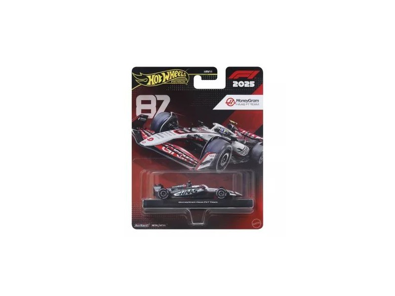 Hot Wheels F1 Oliver Bearman MoneyGram Haas 1:64