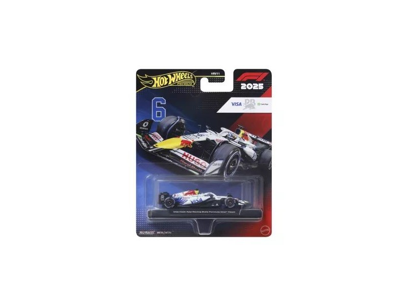 Hot Wheels F1 Isack Hadjar Racing Bull 1:64 kisautó