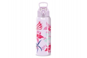 Ars Una 700 ml duplafalú fémkulacs – Beach Flowers