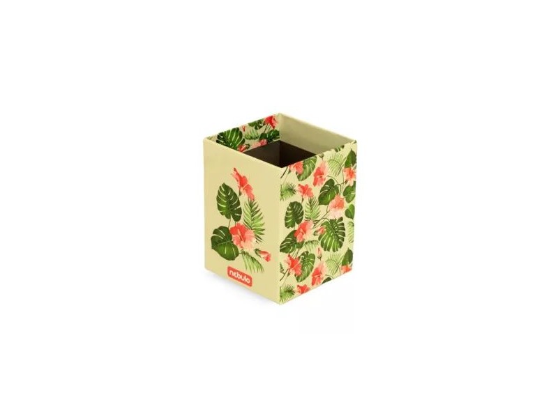 Tropic asztali írószertartó - trópusi minta