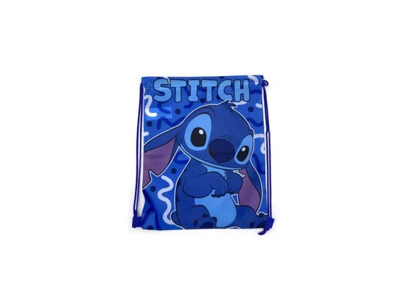Stitch kék tornazsák - Lilo & Stitch design
