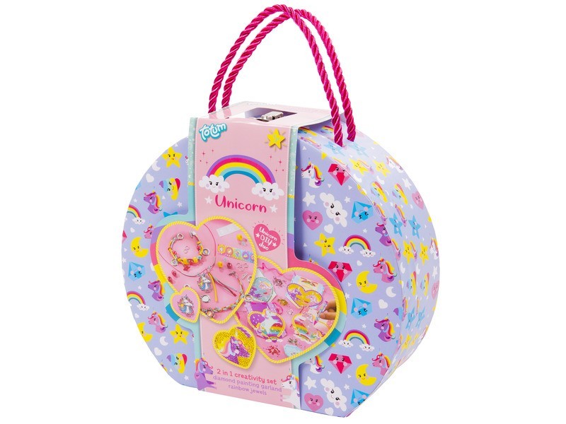 Totum Unikornis 2in1 kreatív kisbőrönd
