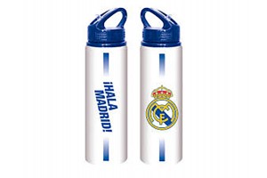 Real Madrid alumínium kulacs 750 ml, csapatlogóval