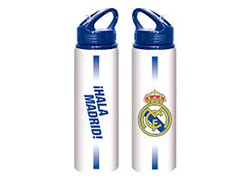 Real Madrid alumínium kulacs 750 ml, csapatlogóval