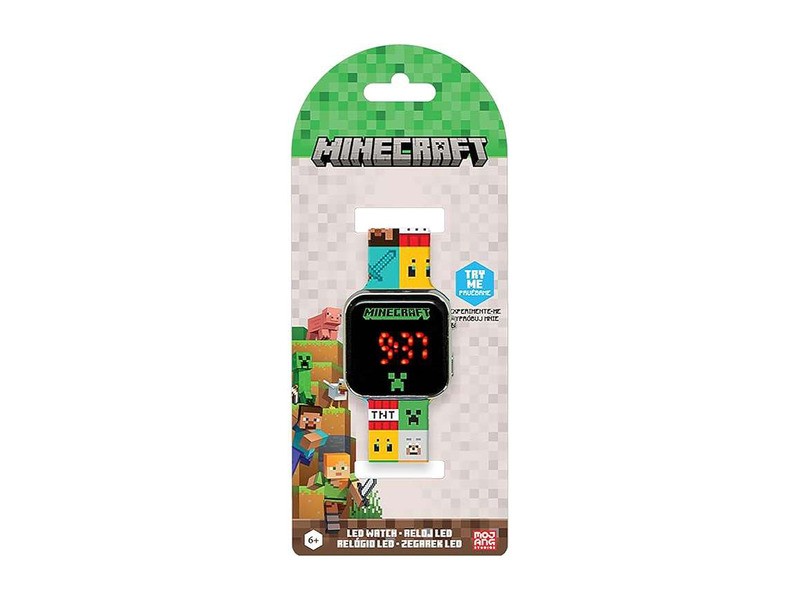 Karóra Minecraft – mintás gyerekóra