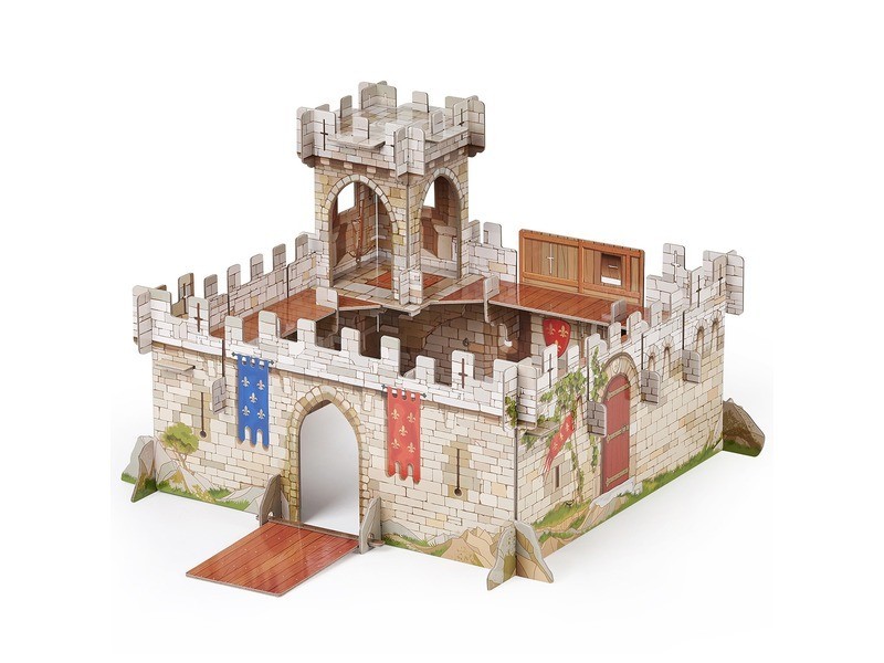 Papo Fülöp herceg kastélya 60007 - papír lovagi vár