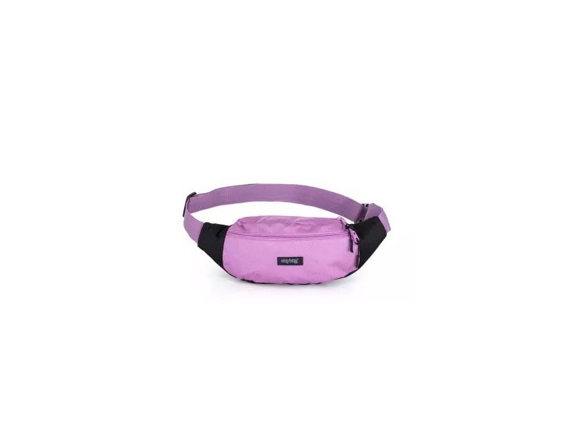 Oxybag lila övtáska, fekete betétekkel