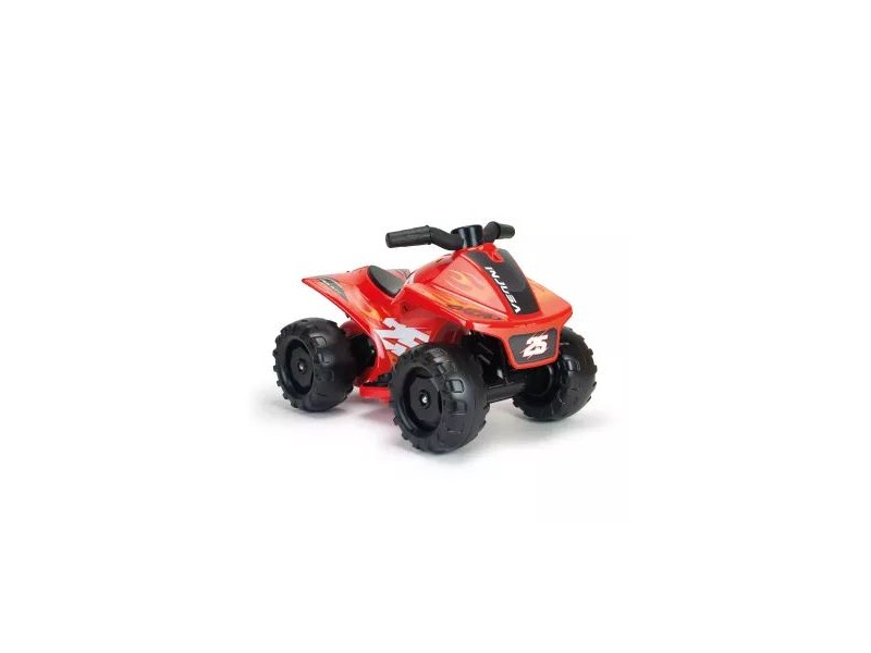 INJUSA narancssárga elektromos gyerek quad 6V