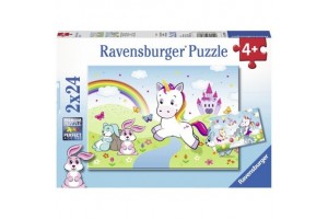 Ravensburger Csodás unikornisok - 2 x 24 db