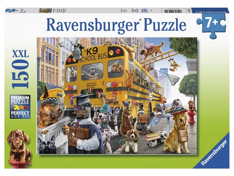 Ravensburger Puzzle 150 db – Állati iskola kép