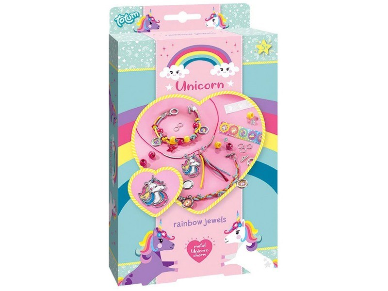Totum unikornis szivárvány ékszer készlet