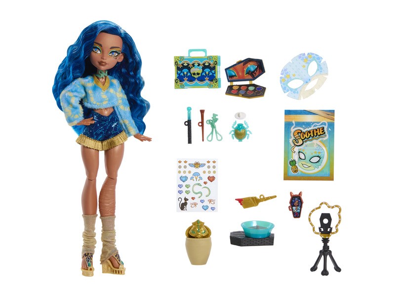 Monster High Cleo – rémségápolás baba