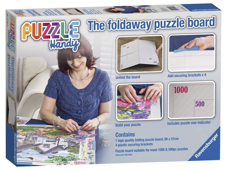 Ravensburger puzzle tábla – stabil, hordozható felület